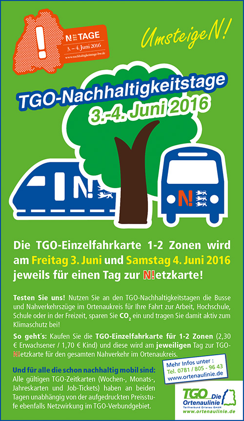 Nachhaltigkeitstage 2016