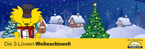 Die 3-Löwen-Weihnachtswelt